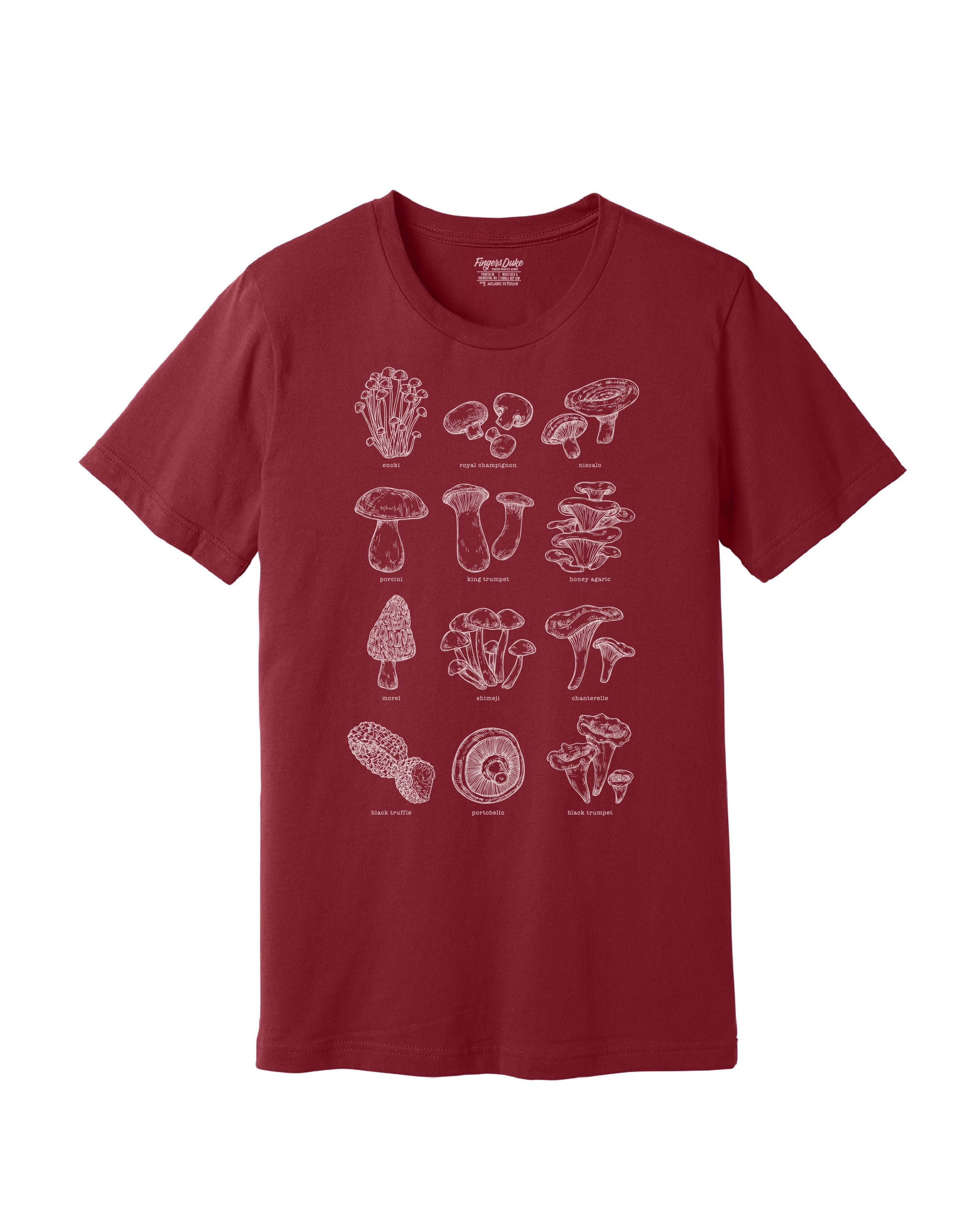 Mycology · White Ink · Unisex T-Shirt