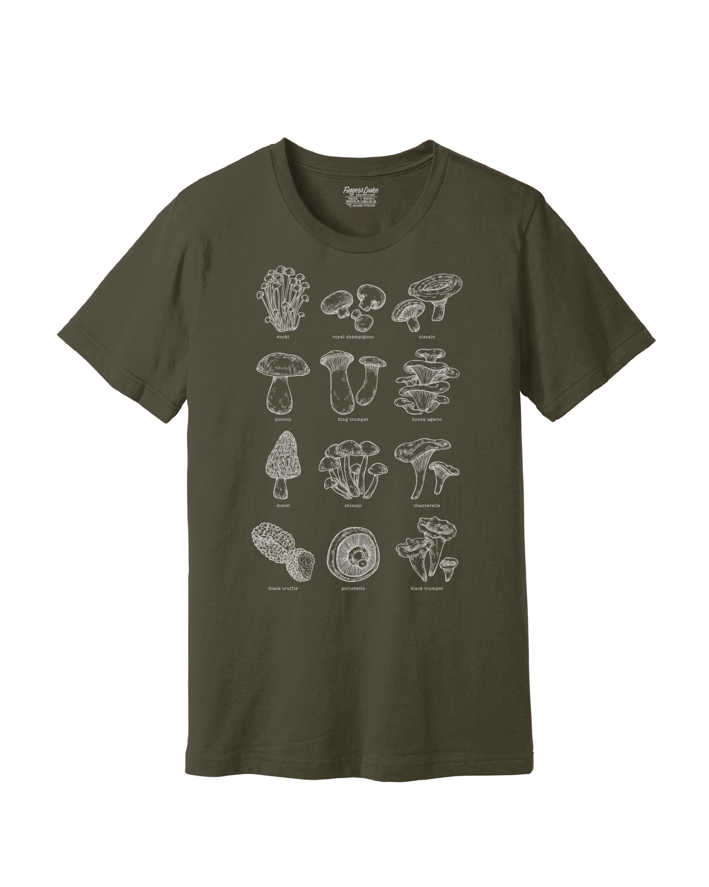 Mycology · White Ink · Unisex T-Shirt