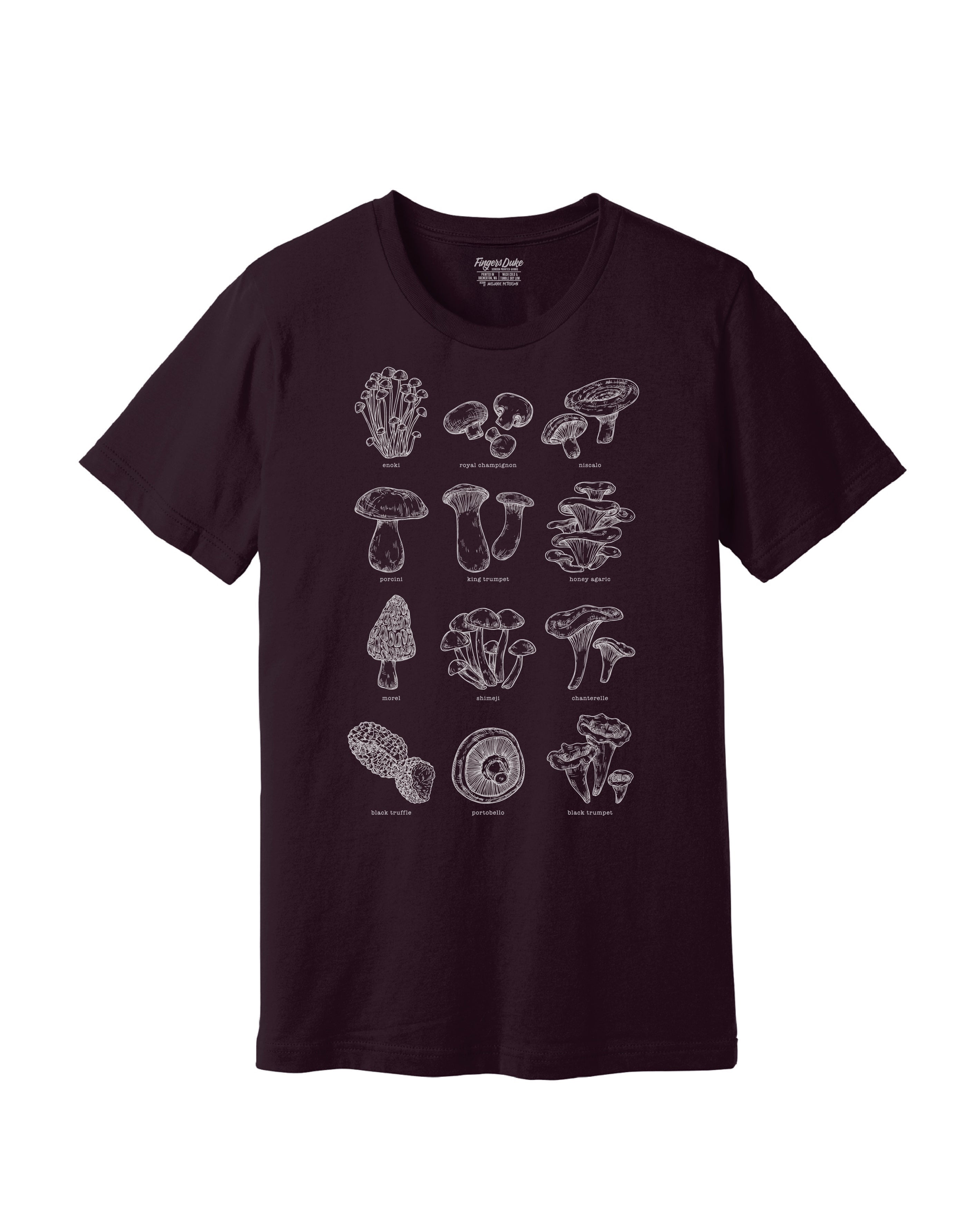 Mycology · White Ink · Unisex T-Shirt